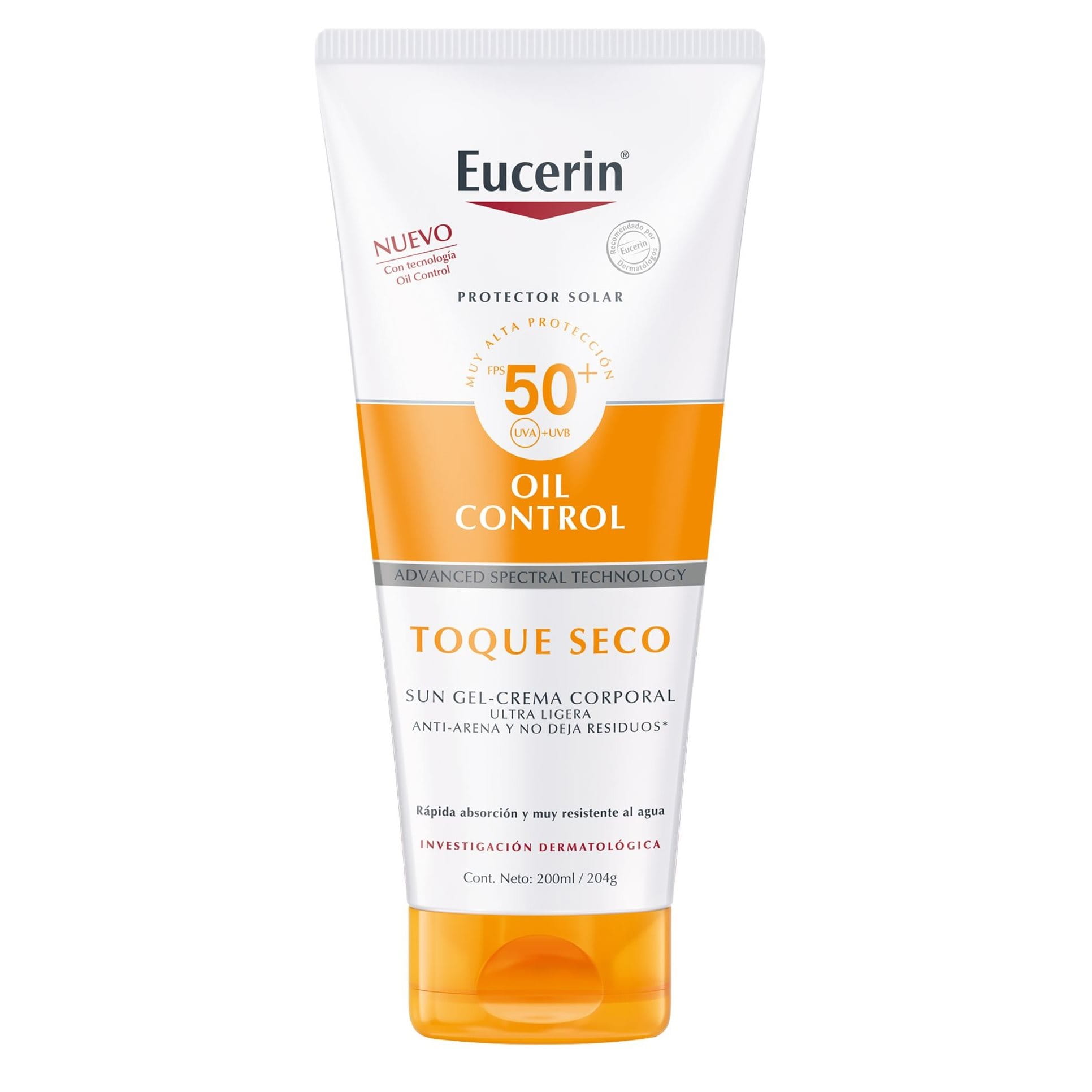 Eucerin Sun GelCrema Oil Control Toque Seco FPS 50+ Sun Protection